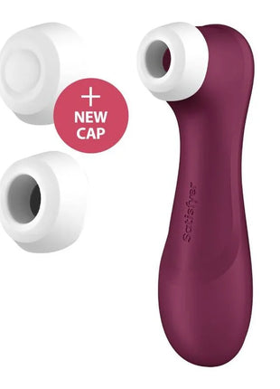 SATISFYER - PRO 2 GENERATION 3 WINE RED BLUETOOTH & APP - DRUCKWELLENVIBRATOREN ohne Vibration
