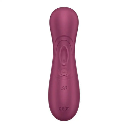 SATISFYER - PRO 2 GENERATION 3 WINE RED BLUETOOTH & APP - DRUCKWELLENVIBRATOREN ohne Vibration