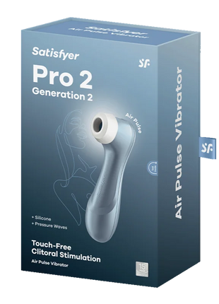 SATISFYER - PRO 2 LUFTPULSSTIMULATOR VIOLETT - DRUCKWELLENVIBRATOREN ohne Vibration