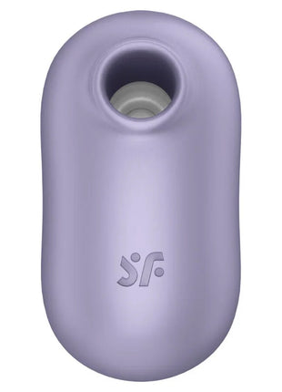 SATISFYER - PRO TO GO 2 DOPPELTER LUFTPULSSTIMULATOR & VIBRATOR VIOLETT - Druckwellen saugende Vibratoren