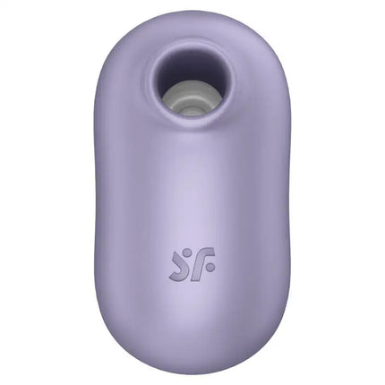 SATISFYER - PRO TO GO 2 DOPPELTER LUFTPULSSTIMULATOR & VIBRATOR VIOLETT - Druckwellen saugende Vibratoren