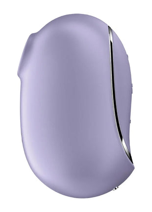 SATISFYER - PRO TO GO 2 DOPPELTER LUFTPULSSTIMULATOR & VIBRATOR VIOLETT - Druckwellen saugende Vibratoren