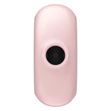 SATISFYER - PRO TO GO 3 DOPPELTER LUFTPULSSTIMULATOR & VIBRATOR SCHWARZ - Druckwellen saugende Vibratoren