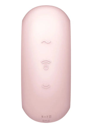 SATISFYER - PRO TO GO 3 DOPPELTER LUFTPULSSTIMULATOR & VIBRATOR SCHWARZ - Druckwellen saugende Vibratoren
