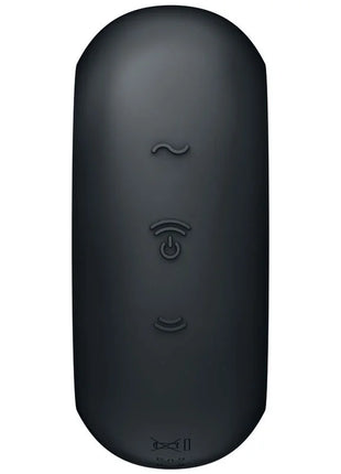 SATISFYER - PRO TO GO 3 DOPPELTER LUFTPULSSTIMULATOR & VIBRATOR SCHWARZ - Druckwellen saugende Vibratoren