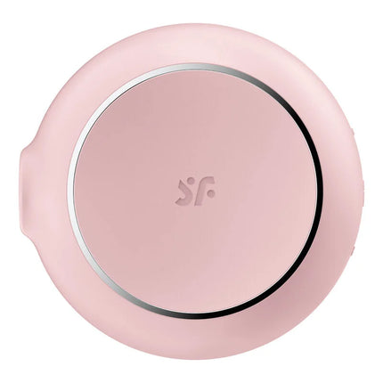 SATISFYER - PRO TO GO 3 DOPPELTER LUFTPULSSTIMULATOR & VIBRATOR SCHWARZ - Druckwellen saugende Vibratoren