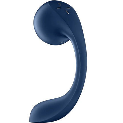 SATISFYER - PRO+ WAVE 4 G-SPOT & AIR PULSE STIMULATOR KOSTENLOSE APP DUNKELBLAU - Druckwellen saugende Vibratoren