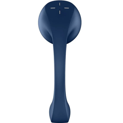 SATISFYER - PRO+ WAVE 4 G-SPOT & AIR PULSE STIMULATOR KOSTENLOSE APP DUNKELBLAU - Druckwellen saugende Vibratoren