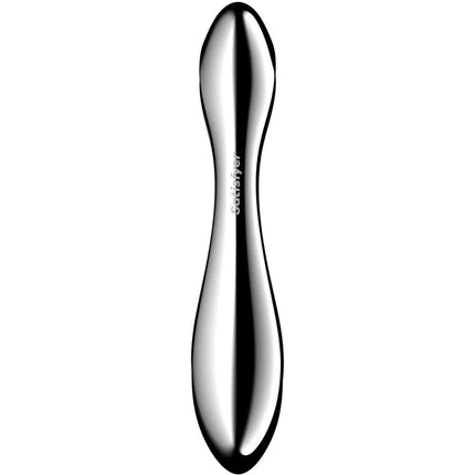 SATISFYER - PURE GRAVITY 2 DOPPELENDELLER DILDO AUS EDELSTAHL