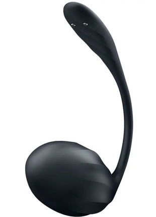 SATISFYER - RIBBED PETAL G POINT STIMULATOR FERNBEDIENUNG SCHWARZ KOSTENLOSE APP - Paarvibratoren