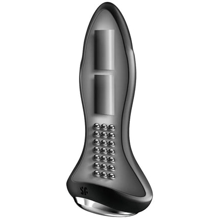 SATISFYER - ROTATOR PLUG 1+ VIBRIERENDER PLUG - APP - Analplug