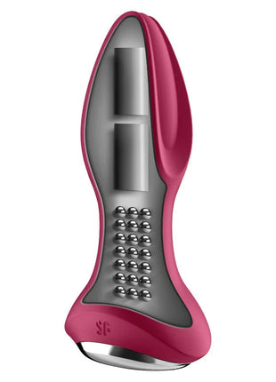 SATISFYER - ROTATOR PLUG 2+ VIBRIERENDER PLUG - APP - Analplug