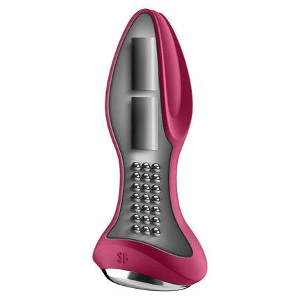 SATISFYER - ROTATOR PLUG 2+ VIBRIERENDER PLUG - APP - Analplug