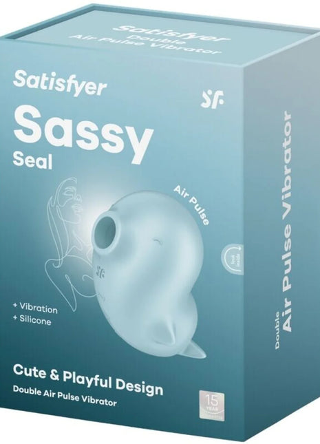 Satisfyer Sassy Seal: Vibrierender Stimulator-Spaß - Druckwellenvibratoren