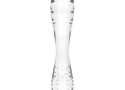 SATISFYER - SCHILLERNDER TRANSPARENTER KRISTALL - Glasdildo