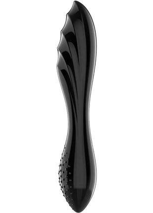 SATISFYER - SCHILLERNDER TRANSPARENTER KRISTALL - Glasdildo