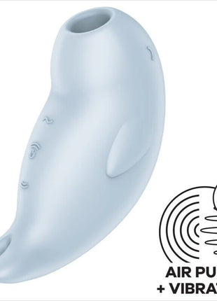 Satisfyer Seal You Soon – Kompakter Air Pulse Vibrator mit Vibration - Druckwellenvibratoren