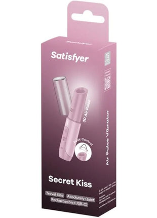 SATISFYER - SECRET KISS WAVE KLITORIS-STIMULATOR ROSA