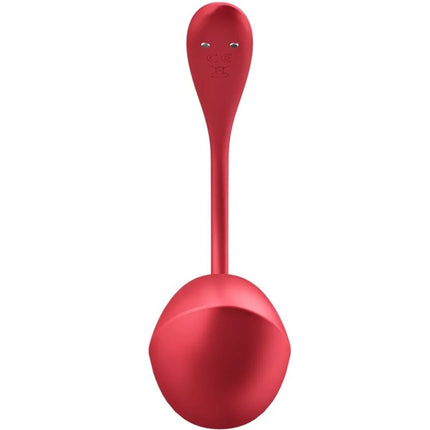 SATISFYER - SHINY PETAL G POINT FERNBEDIENUNGS STIMULATOR ROT KOSTENLOSE APP - Paarvibratoren