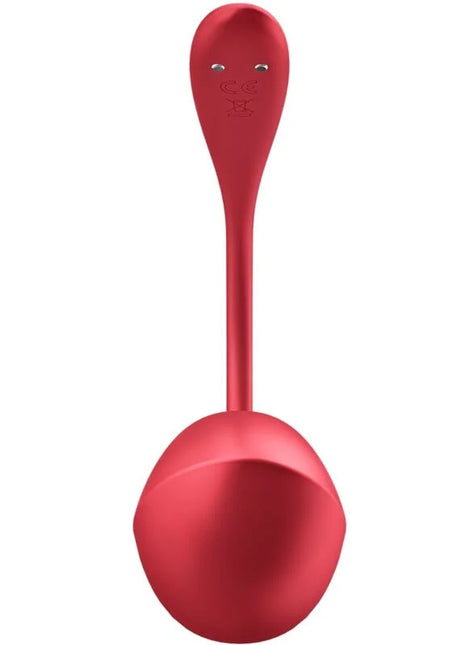 SATISFYER - SHINY PETAL G POINT FERNBEDIENUNGS STIMULATOR ROT KOSTENLOSE APP - Paarvibratoren