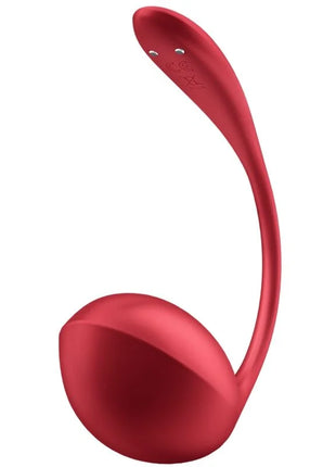 SATISFYER - SHINY PETAL G POINT FERNBEDIENUNGS STIMULATOR ROT KOSTENLOSE APP - Paarvibratoren