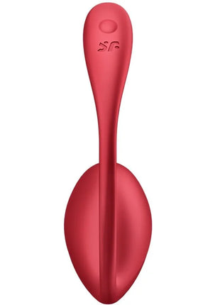 SATISFYER - SHINY PETAL G POINT FERNBEDIENUNGS STIMULATOR ROT KOSTENLOSE APP - Paarvibratoren