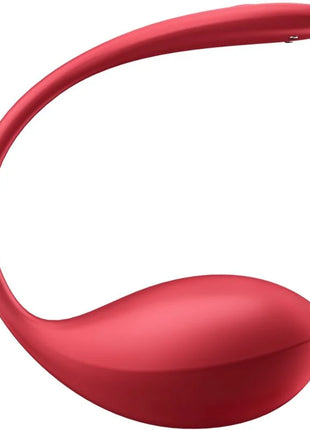 SATISFYER - SHINY PETAL G POINT FERNBEDIENUNGS STIMULATOR ROT KOSTENLOSE APP - Paarvibratoren
