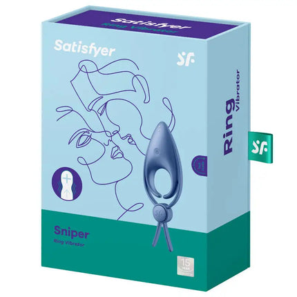 SATISFYER - SNIPER RINGVIBRATOR - Penisring mit Vibration