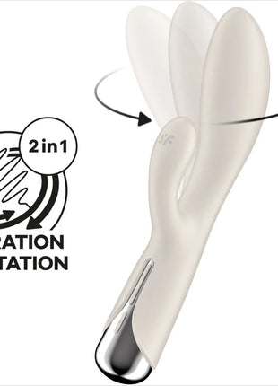 Satisfyer Spinning Rabbit 1 – Rabbit-Vibrator mit Vibration & Rotation - Rabbit-Vibrator