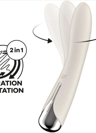 Satisfyer Spinning Vibe 1 – Rotierender G-Punkt-Vibrator mit 12 Vibrationsprogrammen - G-Punkt-Vibrator