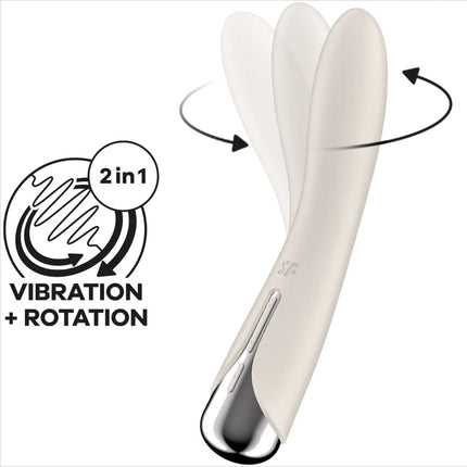 Satisfyer Spinning Vibe 1 – Rotierender G-Punkt-Vibrator mit 12 Vibrationsprogrammen - G-Punkt-Vibrator