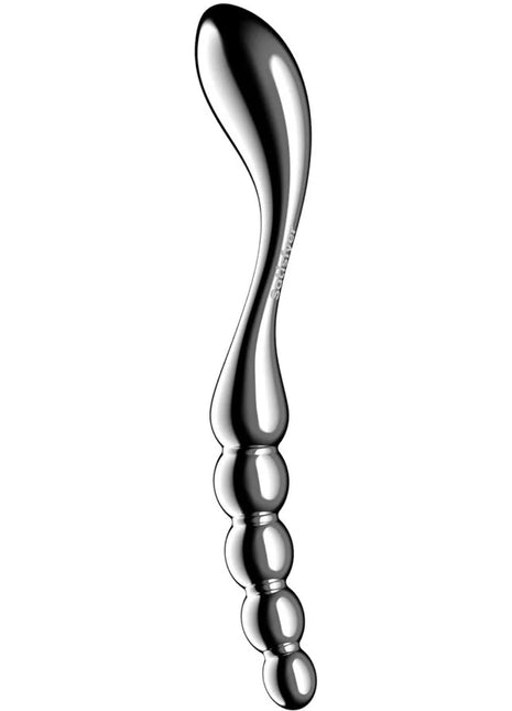 SATISFYER - STAR FORCE 1 DOPPELDILDO AUS EDELSTAHL