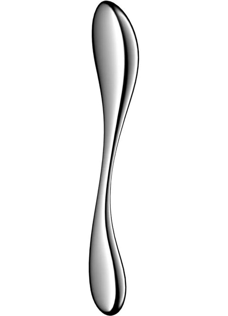 SATISFYER - STAR FORCE 3 EDELSTAHL DOPPELDILDO