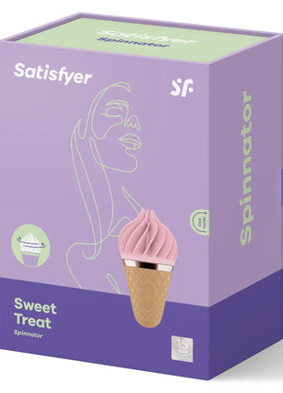 SATISFYER - SWEET TREAT SPINNATOR - Auflegevibratoren