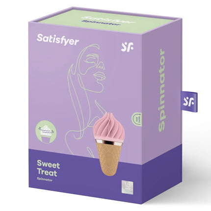 SATISFYER - SWEET TREAT SPINNATOR - Auflegevibratoren
