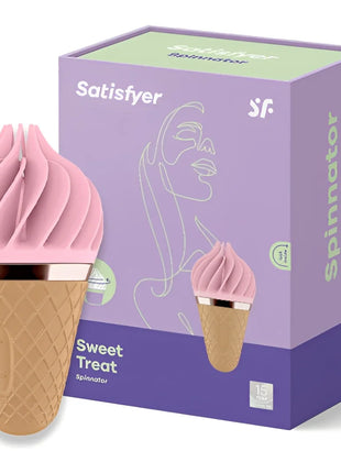 SATISFYER - SWEET TREAT SPINNATOR - Auflegevibratoren