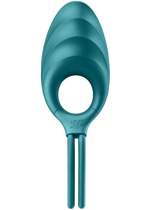 SATISFYER - SWORDSMAN RINGVIBRATOR GRÜN - Penisring mit Vibration