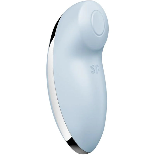 SATISFYER - TAP & CLIMAX 2 VIBRATOR & STIMULATOR BLAU - Auflegevibratoren