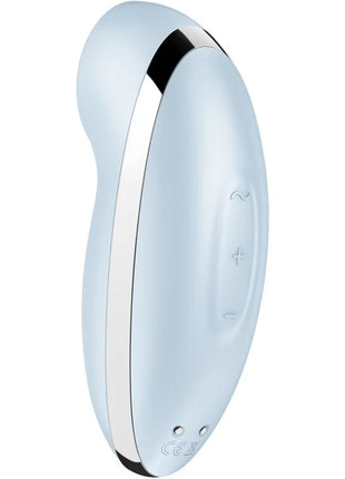 SATISFYER - TAP & CLIMAX 2 VIBRATOR & STIMULATOR BLAU - Auflegevibratoren