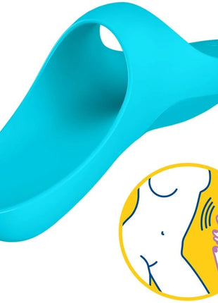 SATISFYER - TEASER FINGERVIBRATOR BLAUES LICHT - Fingervibrator