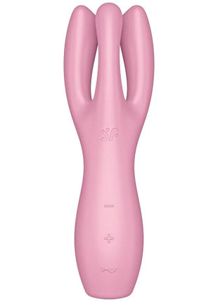 SATISFYER - THREESOME 3 VIBRATOR ROSA - HI-TECH Vibrator