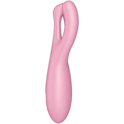 SATISFYER - THREESOME 4 VIBRATORAPP ROSA - HI-TECH Vibrator