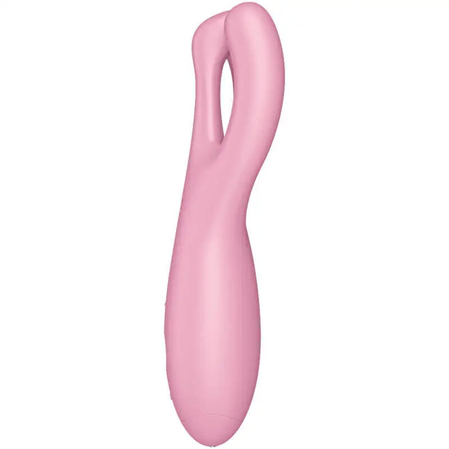 SATISFYER - THREESOME 4 VIBRATORAPP ROSA - HI-TECH Vibrator