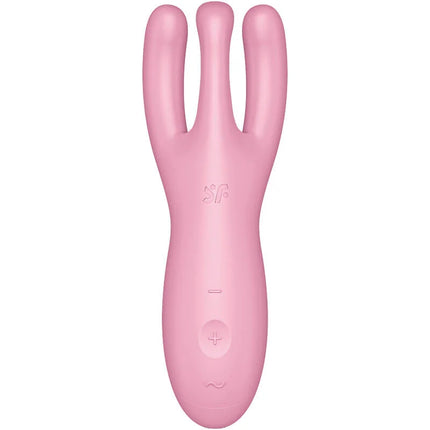 SATISFYER - THREESOME 4 VIBRATORAPP ROSA - HI-TECH Vibrator