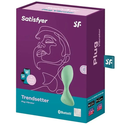 SATISFYER - TRENDSETTER VIBRIERSTECKER - APP - Analplug