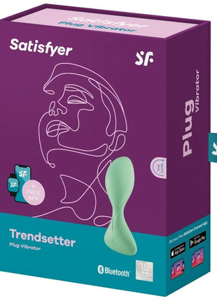 SATISFYER - TRENDSETTER VIBRIERSTECKER - APP - Analplug