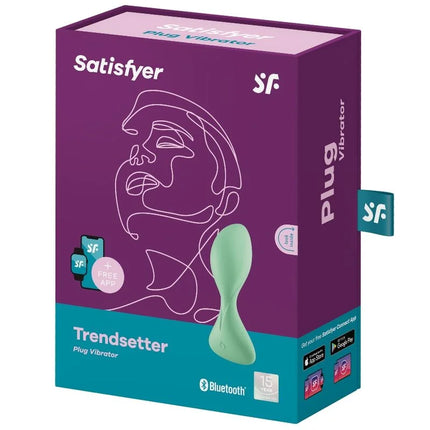 SATISFYER - TRENDSETTER VIBRIERSTECKER - APP - Analplug