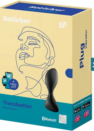 SATISFYER - TRENDSETTER VIBRIERSTECKER - APP - Analplug