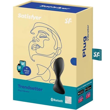 SATISFYER - TRENDSETTER VIBRIERSTECKER - APP - Analplug