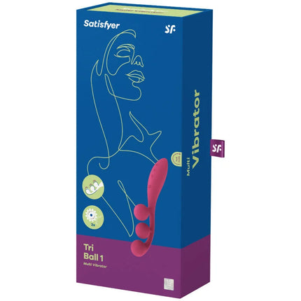 SATISFYER - TRI BALL 1 MULTIVIBRATOR - Auflegvibrator